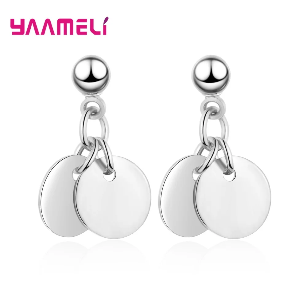 Korean Version Fashion 925 Sterling Silver Round Disc Cuff Earrings Small Fresh Geometric Short Earrings Jewelry Women
Korean Version Fashion 925 Sterling Silver Round Disc Cuff Earrings Small Fresh Geometric Short Earrings Jewelry Women