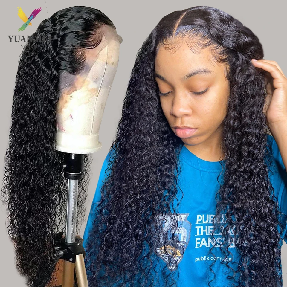 30 inch Deep Curly Lace Frontal Wigs For Women Brazilian Kinky Curly Human Hair Wig Wet And Wavy Glueless T Part Lace Front Wig
30 inch Deep Curly Lace Frontal Wigs For Women Brazilian Kinky Curly Human Hair Wig Wet And Wavy Glueless T Part Lace Front Wig