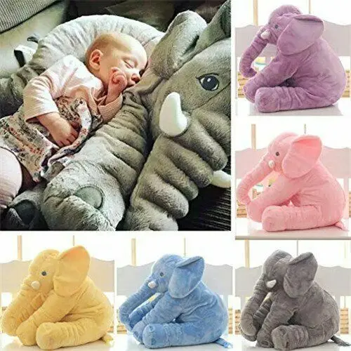 Plush Elephant Toy Baby Sleeping Back Cushion Soft Stuffed Pillow Elephant Doll Newborn Playmate Doll Animal Cushion Kids Gift
Plush Elephant Toy Baby Sleeping Back Cushion Soft Stuffed Pillow Elephant Doll Newborn Playmate Doll Animal Cushion Kids Gift