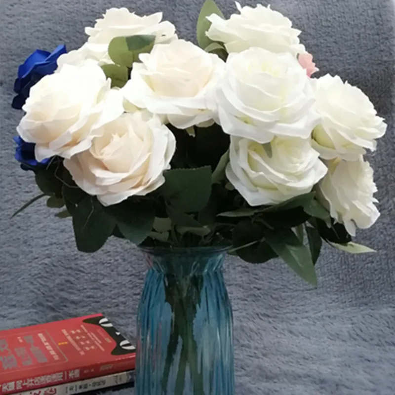 10 Heads flowers artificial Silk Rose flower Artificial Flowers wedding decoration Fake Bouquet Buch Wedding Home Party Decor
10 Heads flowers artificial Silk Rose flower Artificial Flowers wedding decoration Fake Bouquet Buch Wedding Home Party Decor