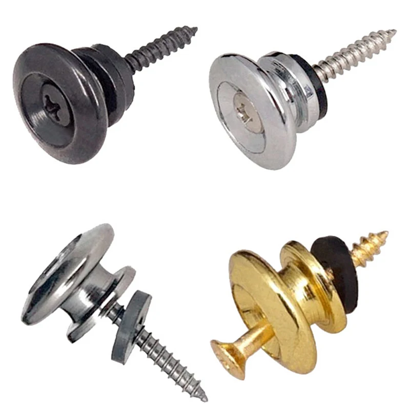 2Pcs/Pair Replacement Guitar Strap Locks Parts Chrome Belt Lock Buttons Buckle Guitar Accessories Gold Silver Black Color
2Pcs/Pair Replacement Guitar Strap Locks Parts Chrome Belt Lock Buttons Buckle Guitar Accessories Gold Silver Black Color