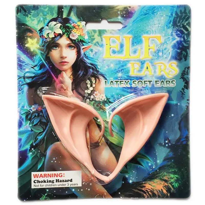 Christmas Elven Elf Ears Soft Latex False Ear Pointed Christmas Mask Latex Fake Ear Anime Cosplay Props Home Xmas Decor Supplies
Christmas Elven Elf Ears Soft Latex False Ear Pointed Christmas Mask Latex Fake Ear Anime Cosplay Props Home Xmas Decor Supplies