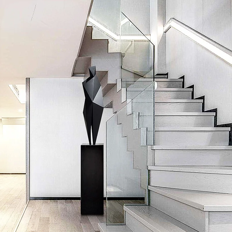 GY Metal Nordic Figure Sculptured Ornaments Hotel KTV Corridor Soft Furnishings New Product Chinese Large Geometric Artwork
GY Metal Nordic Figure Sculptured Ornaments Hotel KTV Corridor Soft Furnishings New Product Chinese Large Geometric Artwork