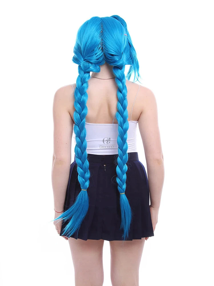 LOL Jinx Cosplay Anime League Wig Game Blue Long Braid Akali Miss Cosplay Wigs Hair Heat Resistant Synthetic for Girls Party
LOL Jinx Cosplay Anime League Wig Game Blue Long Braid Akali Miss Cosplay Wigs Hair Heat Resistant Synthetic for Girls Party