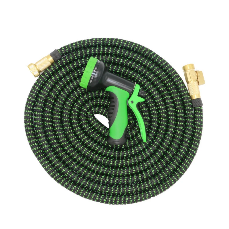 Expandable Garden Hose Leak Proof Gardening Flexible Hose Pipe Expanding Garden Water Hose with Solid Brass Fittings H88
Expandable Garden Hose Leak Proof Gardening Flexible Hose Pipe Expanding Garden Water Hose with Solid Brass Fittings H88
