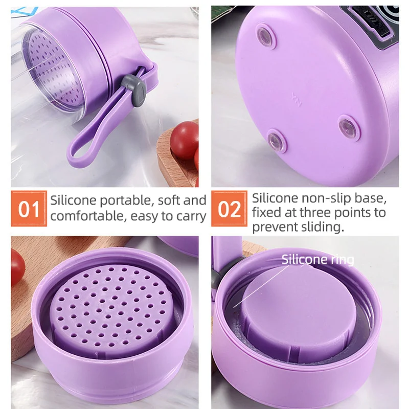 Portable Mixer USB Electric Fruit Juicer Handheld Smoothie Maker Blender Stirring Rechargeable Mini Cup Food Processor Juice Cup
Portable Mixer USB Electric Fruit Juicer Handheld Smoothie Maker Blender Stirring Rechargeable Mini Cup Food Processor Juice Cup