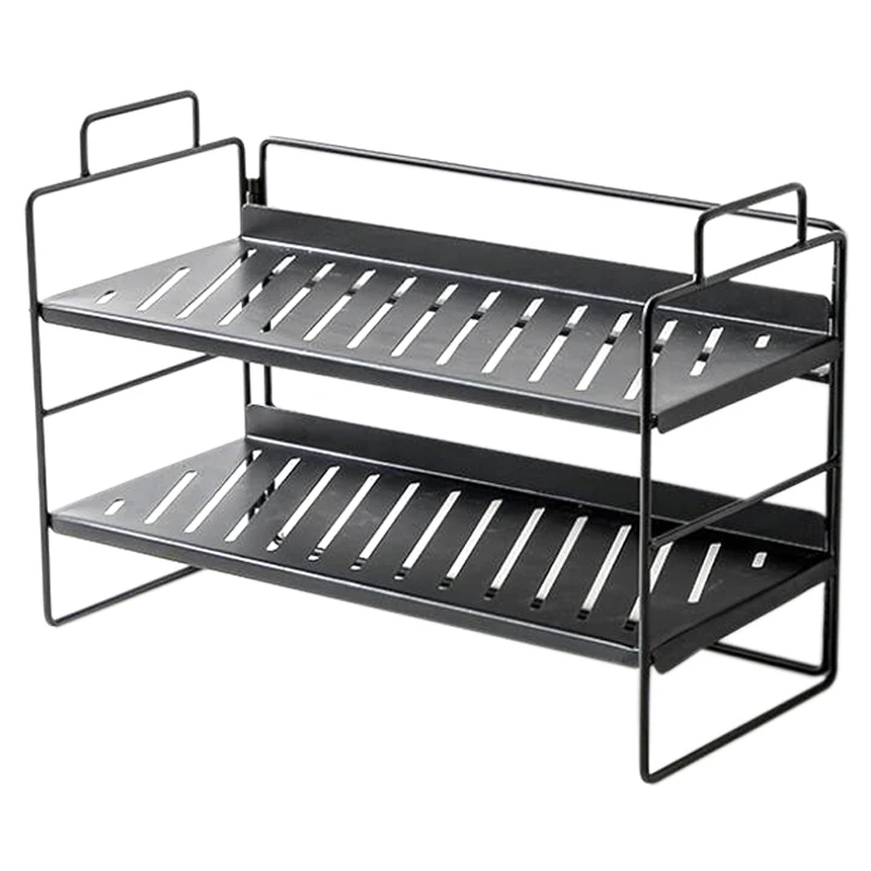 2-Layer Iron Art Rack Adjustable Baffle Kitchen Organizer Storage Bathroom Wall Shelf Bedroom Decoration Towel Holder
2-Layer Iron Art Rack Adjustable Baffle Kitchen Organizer Storage Bathroom Wall Shelf Bedroom Decoration Towel Holder
