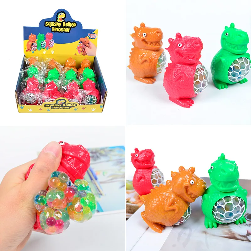 Children's Toys Hand Pinch Standing Dinosaur Extrusion Grape Ball Vent Decompression Ball Toys Holiday Gifts for Boys and Girls
Children's Toys Hand Pinch Standing Dinosaur Extrusion Grape Ball Vent Decompression Ball Toys Holiday Gifts for Boys and Girls
