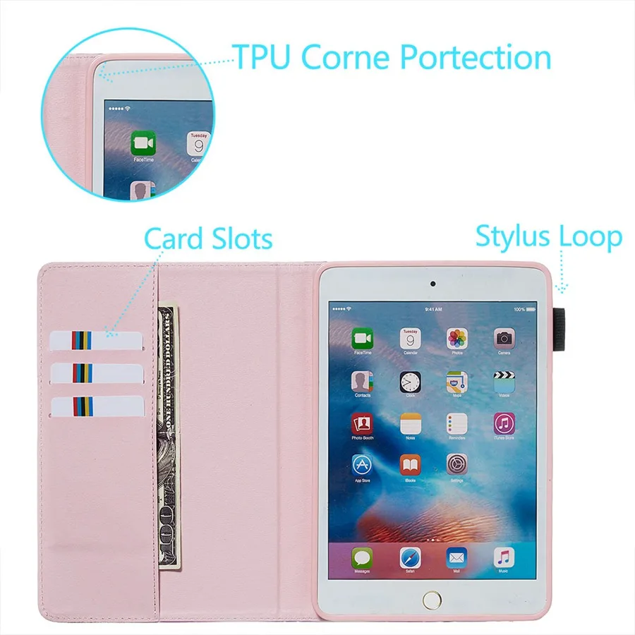 New Cat Printed PU Leather Case For New iPad mini 5 2019 7.9 inch Smart Cover For iPad Mini 1 2 3 4 5 Funda tablet case+Film
New Cat Printed PU Leather Case For New iPad mini 5 2019 7.9 inch Smart Cover For iPad Mini 1 2 3 4 5 Funda tablet case+Film