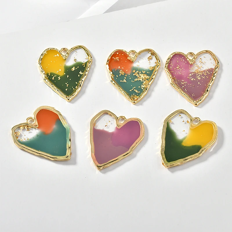 Free Shipping 36*29mm Double Colors Glitter Oil Drop Enamel Alloy Heart Pendant charms DIY Jewelry FIndings Ornament Earrings
Free Shipping 36*29mm Double Colors Glitter Oil Drop Enamel Alloy Heart Pendant charms DIY Jewelry FIndings Ornament Earrings