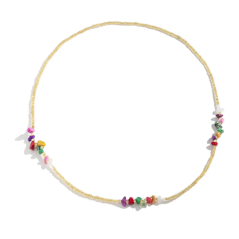 Bohemia Beaded Bikini Waist Belly Chain For Women 2021 Fashion Summer Beach Waistband Body Chain Beads Decor Waist Jewelry
Bohemia Beaded Bikini Waist Belly Chain For Women 2021 Fashion Summer Beach Waistband Body Chain Beads Decor Waist Jewelry