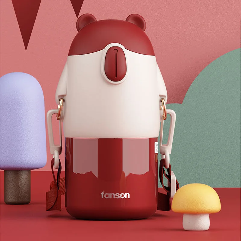 Bear Shape Vacuum Thermos Cup Portable Stainless Steel Kettle Children Student Travel Cup With Rubber Straw Leakproof Drinkware
Bear Shape Vacuum Thermos Cup Portable Stainless Steel Kettle Children Student Travel Cup With Rubber Straw Leakproof Drinkware