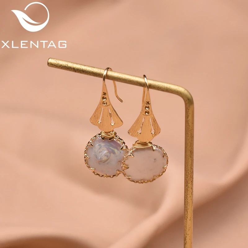 XlentAg 925 Sterling Silver Ear Pin Natural Fresh Water Baroque Pearl Dangle Earrings Cute Women Top Grade Fine Jewelry GE0321
XlentAg 925 Sterling Silver Ear Pin Natural Fresh Water Baroque Pearl Dangle Earrings Cute Women Top Grade Fine Jewelry GE0321