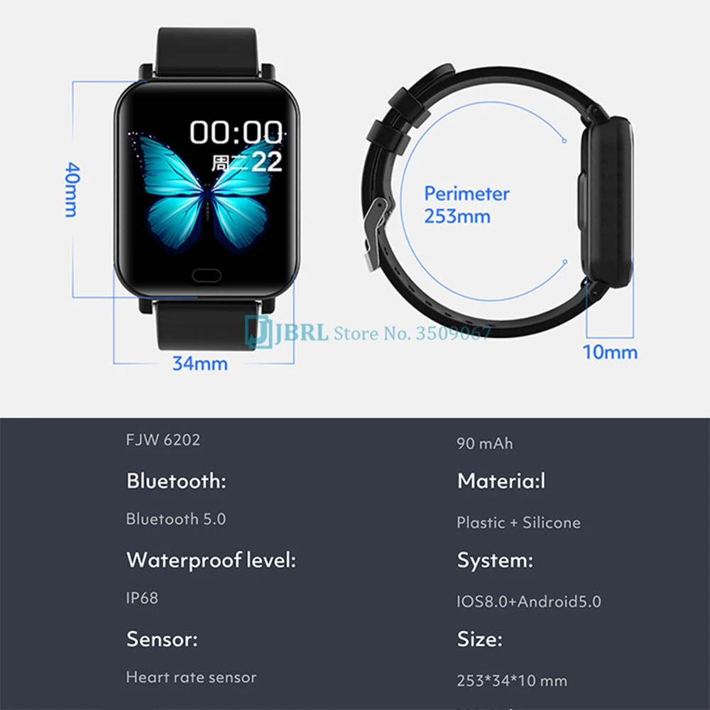 2021 New Smartwatch Children Sport Tracker Alarm Clock Waterproof Smart Watches For Kids Students Teens Smart Band IOS Android
2021 New Smartwatch Children Sport Tracker Alarm Clock Waterproof Smart Watches For Kids Students Teens Smart Band IOS Android