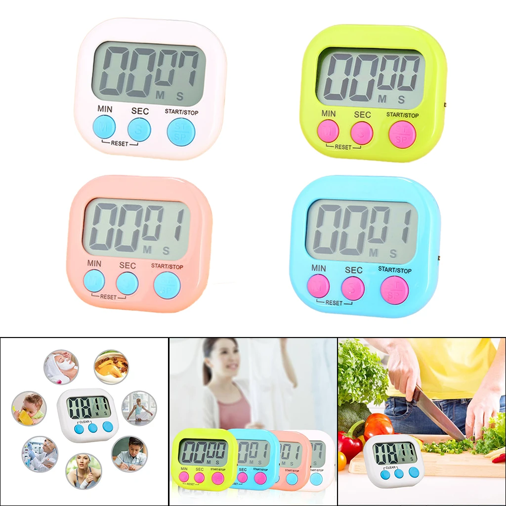 1pc Digital Kitchen Timer Count Down for Cooking Games Battery Operated
1pc Digital Kitchen Timer Count Down for Cooking Games Battery Operated
