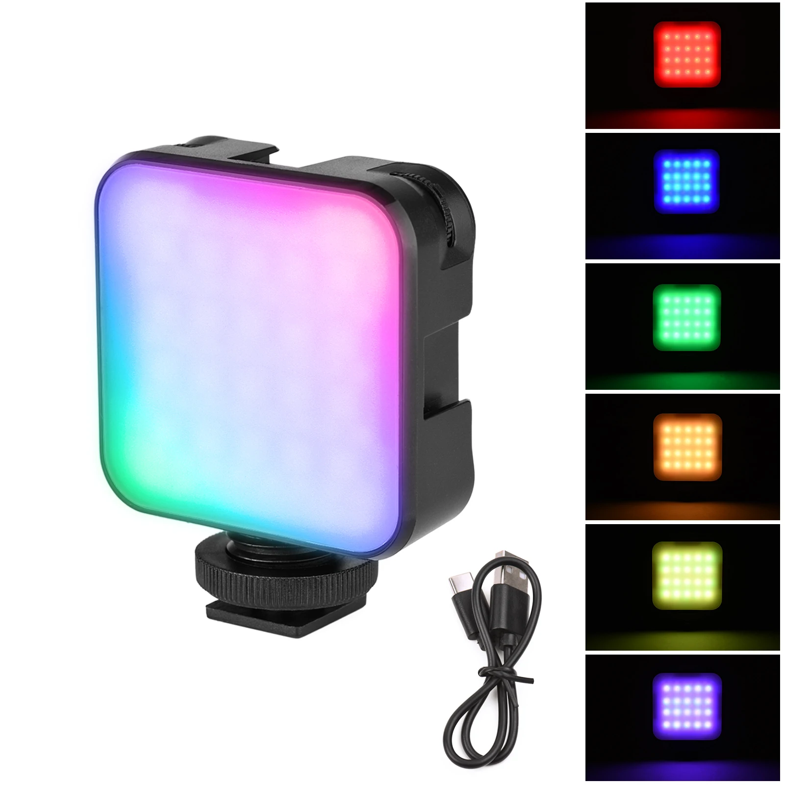 Andoer ST60RGB мини RGB видео светильник Портативный фотографии светильник Би-Цвет 2500K-9000K CRI 95 + Прямые трансляции видео конференц
Andoer ST60RGB мини RGB видео светильник Портативный фотографии светильник Би-Цвет 2500K-9000K CRI 95 + Прямые трансляции видео конференц