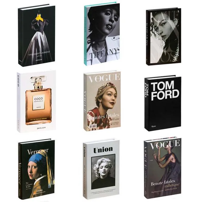 Modern Fake Books for Decoration Fashion Modern Nordic Club Hotel Coffee Decoration Book Model Room Props
Modern Fake Books for Decoration Fashion Modern Nordic Club Hotel Coffee Decoration Book Model Room Props