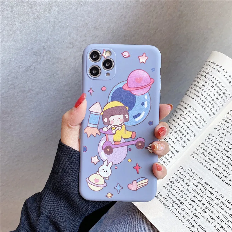 Silicone Cartoon Phone Case For iPhone 6 6S 7 8 Plus 2020 SE 7Plus 8Plus X XS XR 11 11Pro Max 12 12Pro 12Pro Max Pro Mini Case
Silicone Cartoon Phone Case For iPhone 6 6S 7 8 Plus 2020 SE 7Plus 8Plus X XS XR 11 11Pro Max 12 12Pro 12Pro Max Pro Mini Case