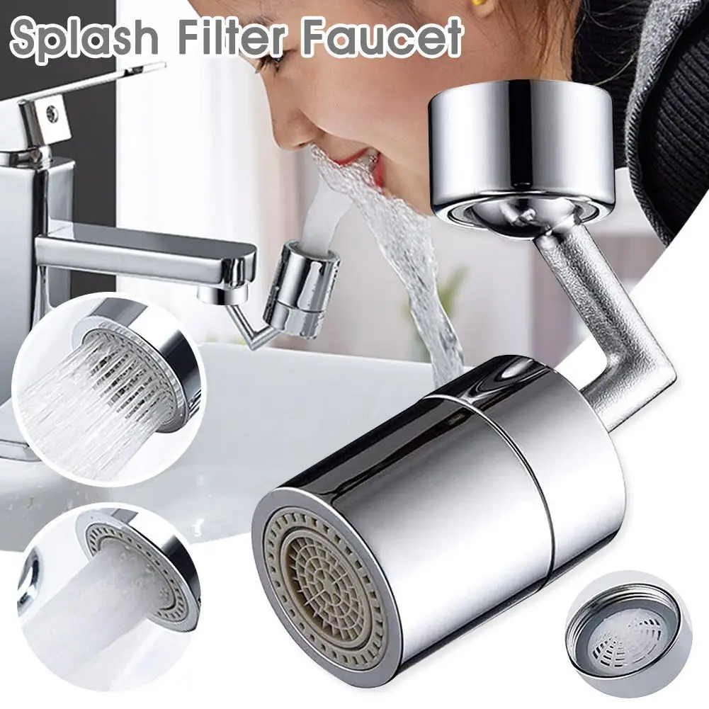 720 ° Rotation Filter Faucet Water Outlet Wash Faucet Basin Splash-proof General Purpose
720 ° Rotation Filter Faucet Water Outlet Wash Faucet Basin Splash-proof General Purpose