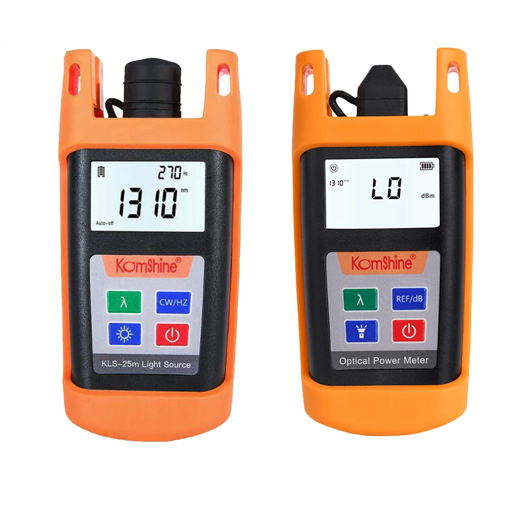 FTTH Test Tool Optical Meter Mini Optical Power Meter and 1310/1550nm Optical Light Source
FTTH Test Tool Optical Meter Mini Optical Power Meter and 1310/1550nm Optical Light Source