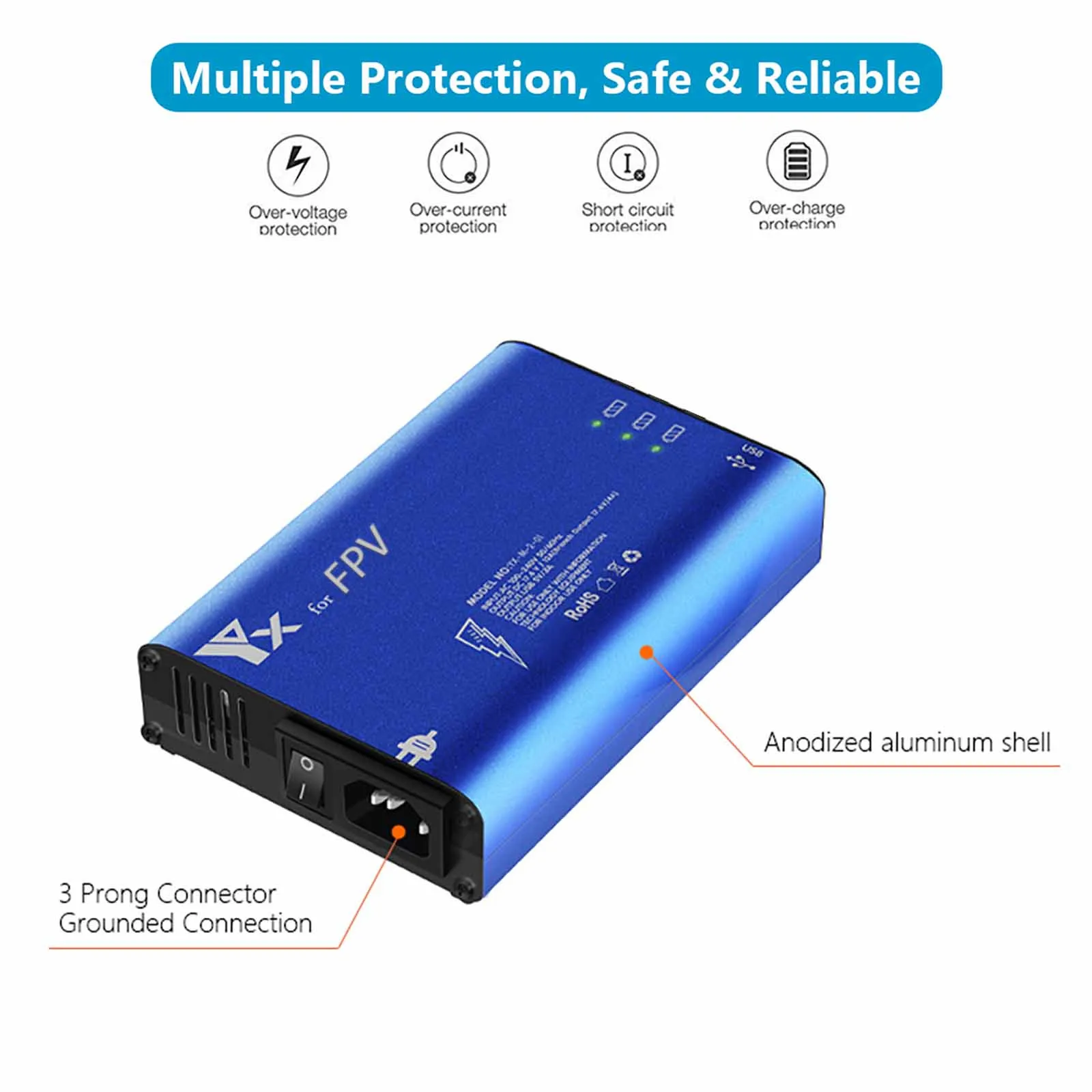 Charger Charging High Quality Replace Support Accessories For Dji Fpv Three 25.2v Smart Batteries Quick Charge
Charger Charging High Quality Replace Support Accessories For Dji Fpv Three 25.2v Smart Batteries Quick Charge