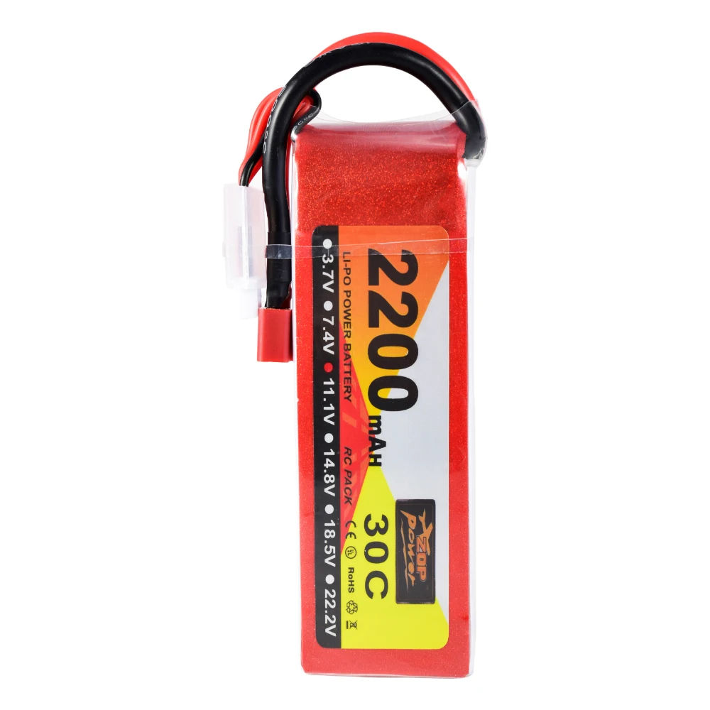 New ZOP Power 11.1V 30C 2200mAh 3S Lipo Battery T Deans Plug For RC Quadcopter Car Airplane Aircraft
New ZOP Power 11.1V 30C 2200mAh 3S Lipo Battery T Deans Plug For RC Quadcopter Car Airplane Aircraft