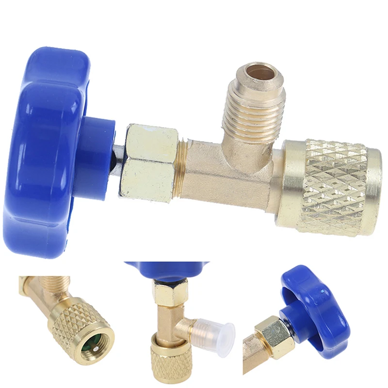 Открывалка для бутылок 1/4 SAE AC Can Tap клапан R22 R134a R410A низконапорный газовый