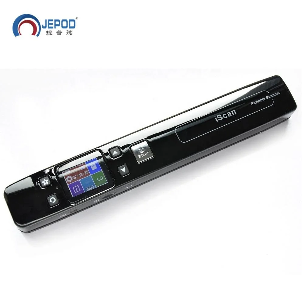 JEPOD iScan02 1050DPI Portable Photo Scanner JPG PDF Color scanning Image Books A4 Document Scanner with TF Card Max 32GB
JEPOD iScan02 1050DPI Portable Photo Scanner JPG PDF Color scanning Image Books A4 Document Scanner with TF Card Max 32GB