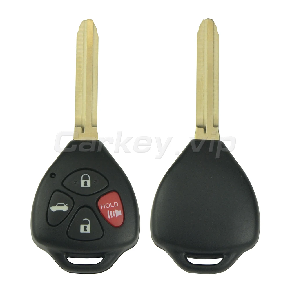 

Remotekey car remote key GQ4-29T 4 button 315 Mhz with G chip TOY43 blade for Toyota Corolla 2010 2011 2012