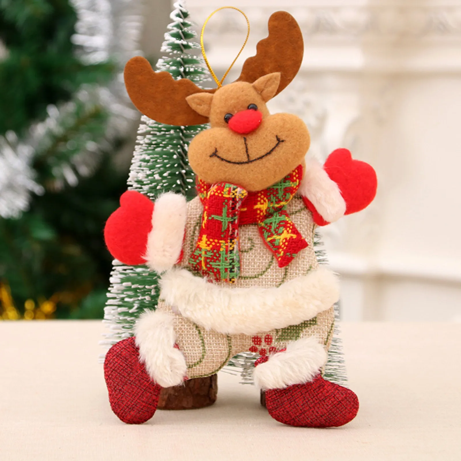 4PCS New Year Christmas Ornaments 18 cm DIY Xmas Gift Santa Claus Snowman Tree Pendant Doll Hang Decorations For Home Noel Natal
4PCS New Year Christmas Ornaments 18 cm DIY Xmas Gift Santa Claus Snowman Tree Pendant Doll Hang Decorations For Home Noel Natal