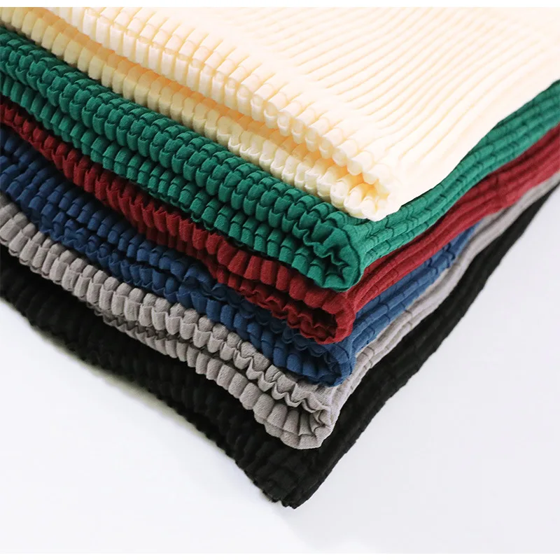 Plus Size T Shirt For Women 45-75kg Spring Summer Elastic Loose Miyake Pleated Half Turtleneck Half Sleeves Solid Casual Tee Top
Plus Size T Shirt For Women 45-75kg Spring Summer Elastic Loose Miyake Pleated Half Turtleneck Half Sleeves Solid Casual Tee Top