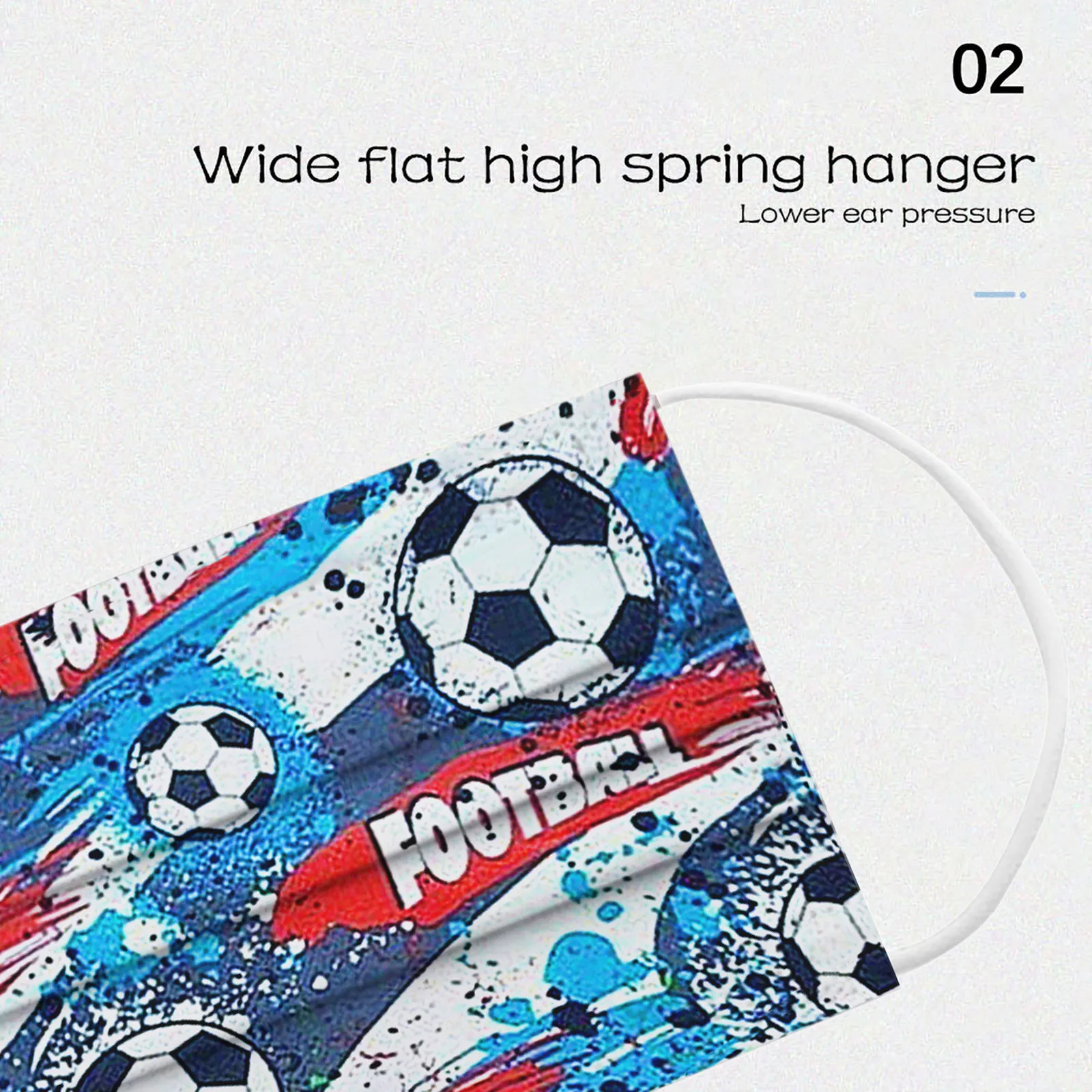 10/20/30/50/60/100PCS Children Disposable Masks Child Football Print Disposable Face Mask Kids Industrial 3Ply Earhook Face Mask
10/20/30/50/60/100PCS Children Disposable Masks Child Football Print Disposable Face Mask Kids Industrial 3Ply Earhook Face Mask