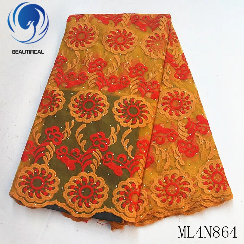 Beautifical nigerian lace fabrics embroidery tulle lace with stones Hot sale nigerian net lace fabric for women ML4N864
Beautifical nigerian lace fabrics embroidery tulle lace with stones Hot sale nigerian net lace fabric for women ML4N864