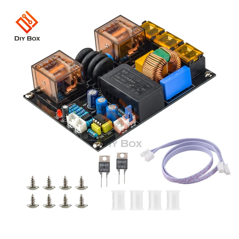 3500W Power Amplifier EMI Power Filter and Soft Start All-in-one Integrated Board 1.6MM Double-sided Tinned PCB board
3500W Power Amplifier EMI Power Filter and Soft Start All-in-one Integrated Board 1.6MM Double-sided Tinned PCB board