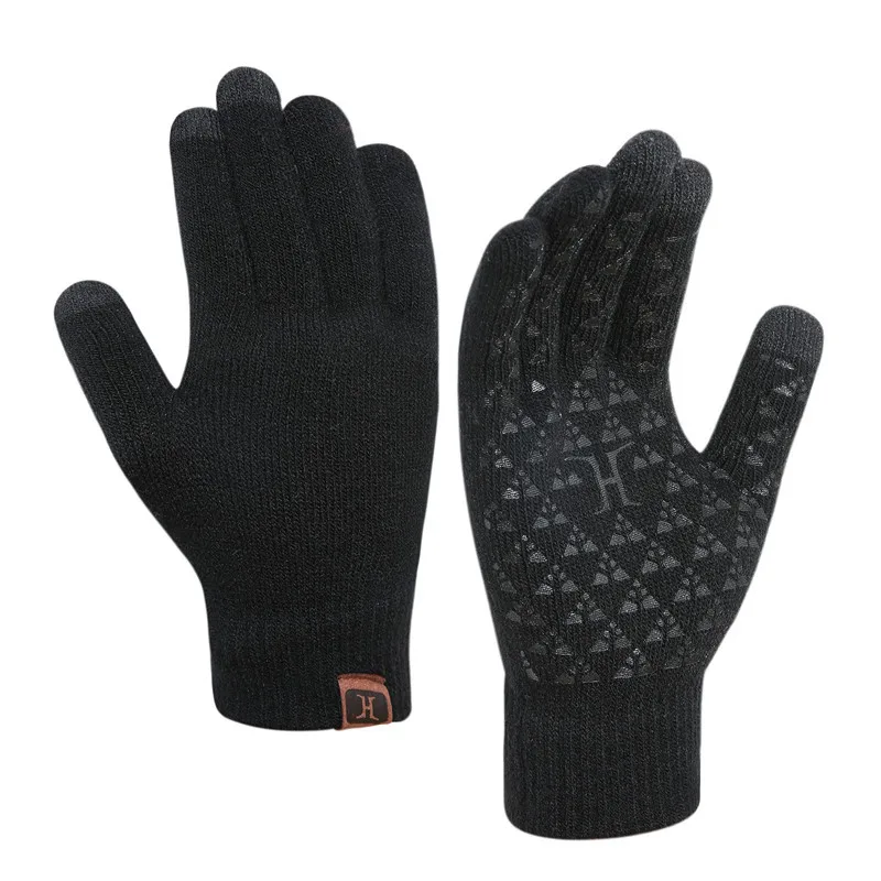 Couple Winter Warm Knitted Gloves TouchScreen Mittens Men Women Autumn Wool Velvet Non-slip Full Finger Winter Gloves
Couple Winter Warm Knitted Gloves TouchScreen Mittens Men Women Autumn Wool Velvet Non-slip Full Finger Winter Gloves