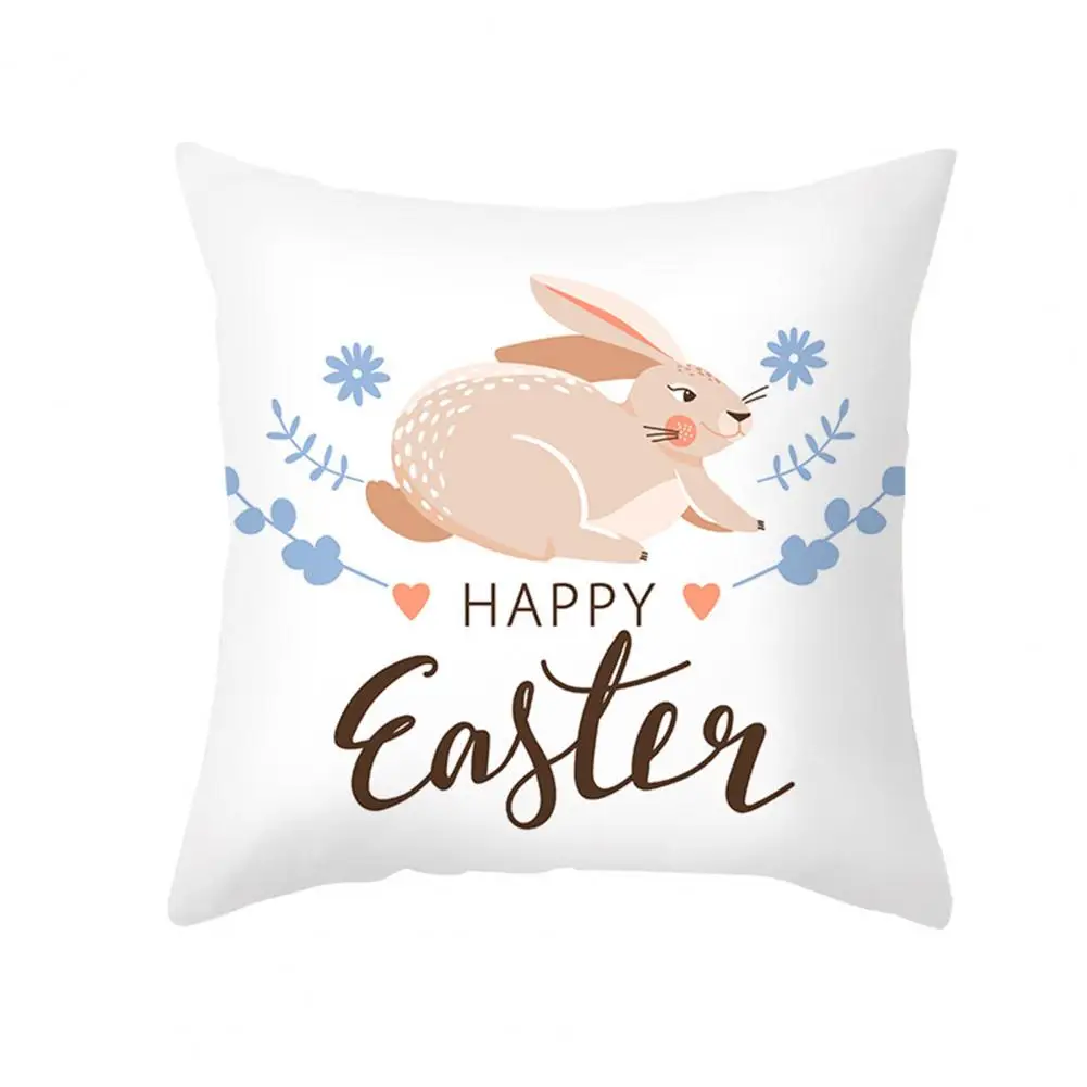 Cushion Protector Various Styles Colorfast One Side Printed Easter Pillowcase for Sofa
Cushion Protector Various Styles Colorfast One Side Printed Easter Pillowcase for Sofa