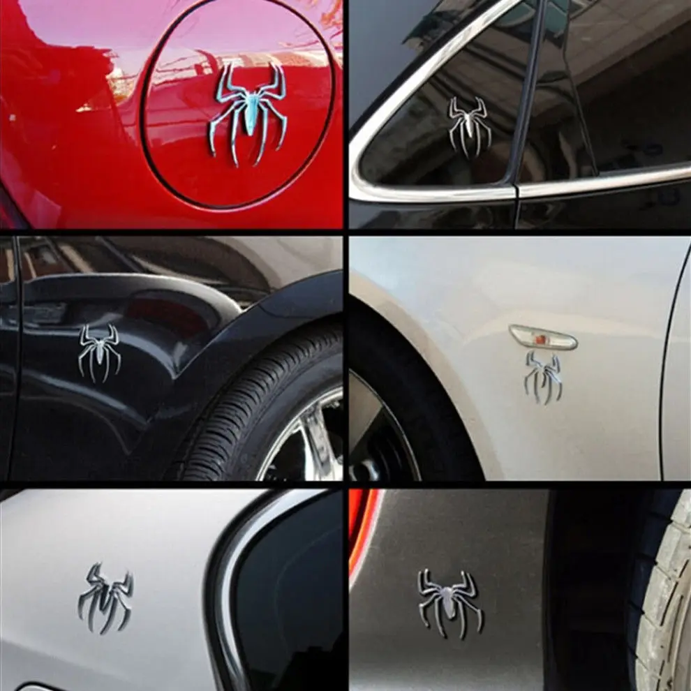Spider Car Sticker Decoration Metal Universal Professional Emblem Car Silver Spider 3D Metal decorative Sticker Emblem Badge
Spider Car Sticker Decoration Metal Universal Professional Emblem Car Silver Spider 3D Metal decorative Sticker Emblem Badge