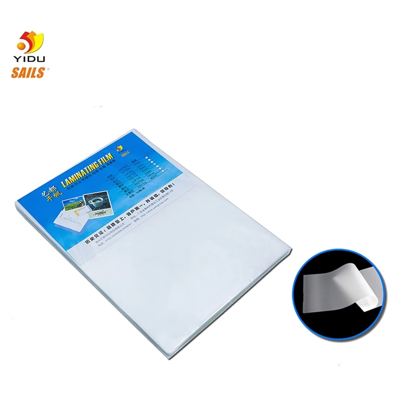 

A4 40mic/1.6mil Laminating Film Laminator Pouch/Sheets Great Protection for Photo Paper Files Card Picture 100pcs/set Laminate T