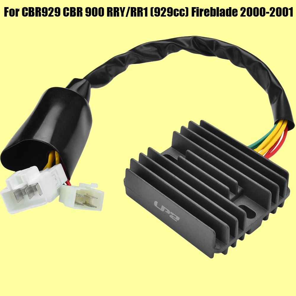 For Honda CBR929 CBR900 RRY RR1 929cc Fireblade 2000 2001 CBR 929 900 Motorcycle Voltage Regulator Rectifier 
For Honda CBR929 CBR900 RRY RR1 929cc Fireblade 2000 2001 CBR 929 900 Motorcycle Voltage Regulator Rectifier