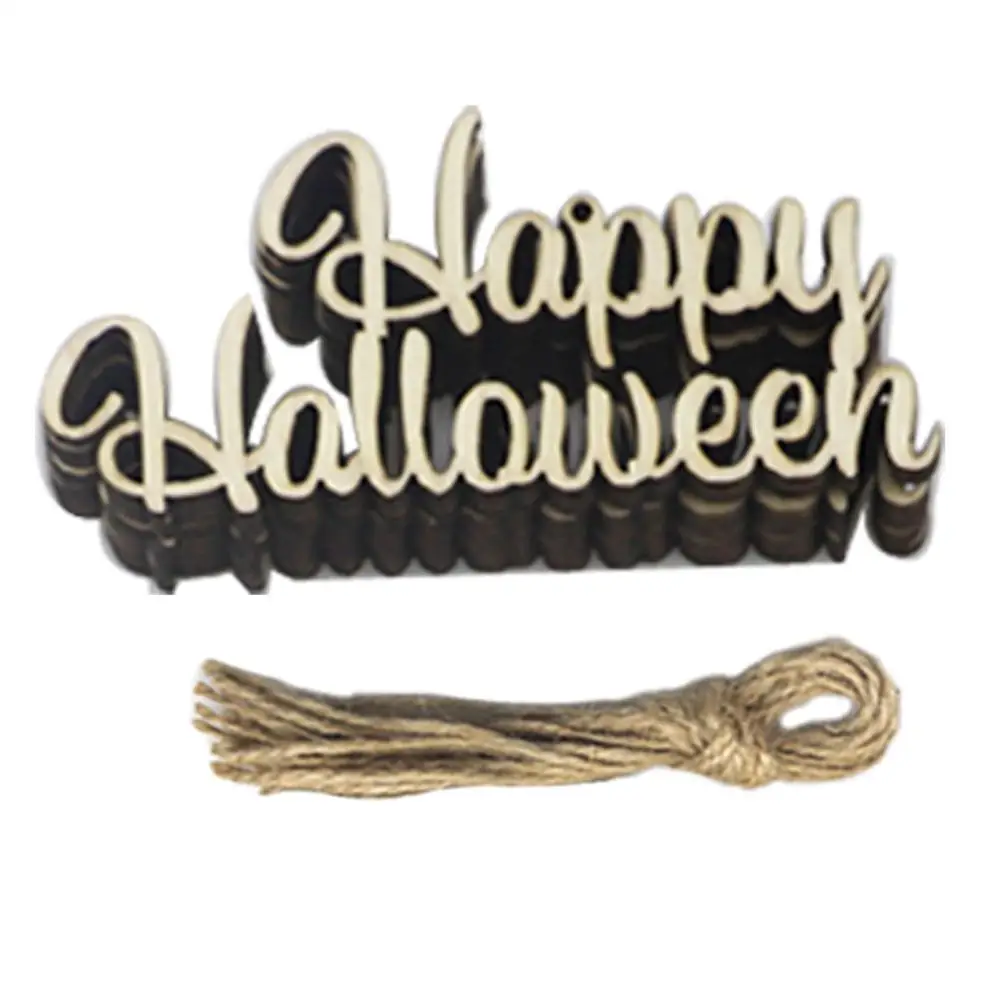 DIY Wood Halloween Hang Decorations Props Cat Ghost Pumpkin Witch Bat Spider Style Halloween Decorations For Home 10pcs/lot
DIY Wood Halloween Hang Decorations Props Cat Ghost Pumpkin Witch Bat Spider Style Halloween Decorations For Home 10pcs/lot