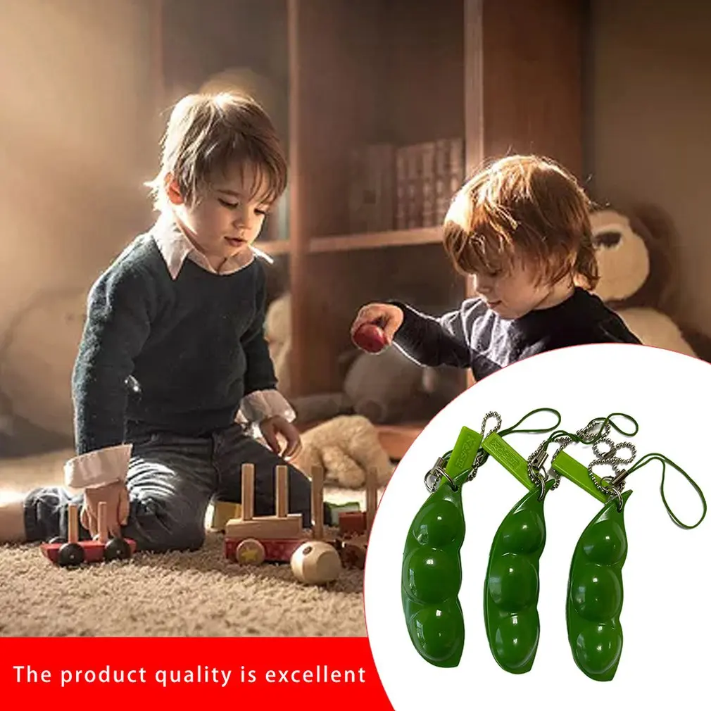 Cute Toy Squeeze Bean Keychain Pendant Mobile Phone Chain Pea Pendant For Reducing Anxiety And Stress
Cute Toy Squeeze Bean Keychain Pendant Mobile Phone Chain Pea Pendant For Reducing Anxiety And Stress