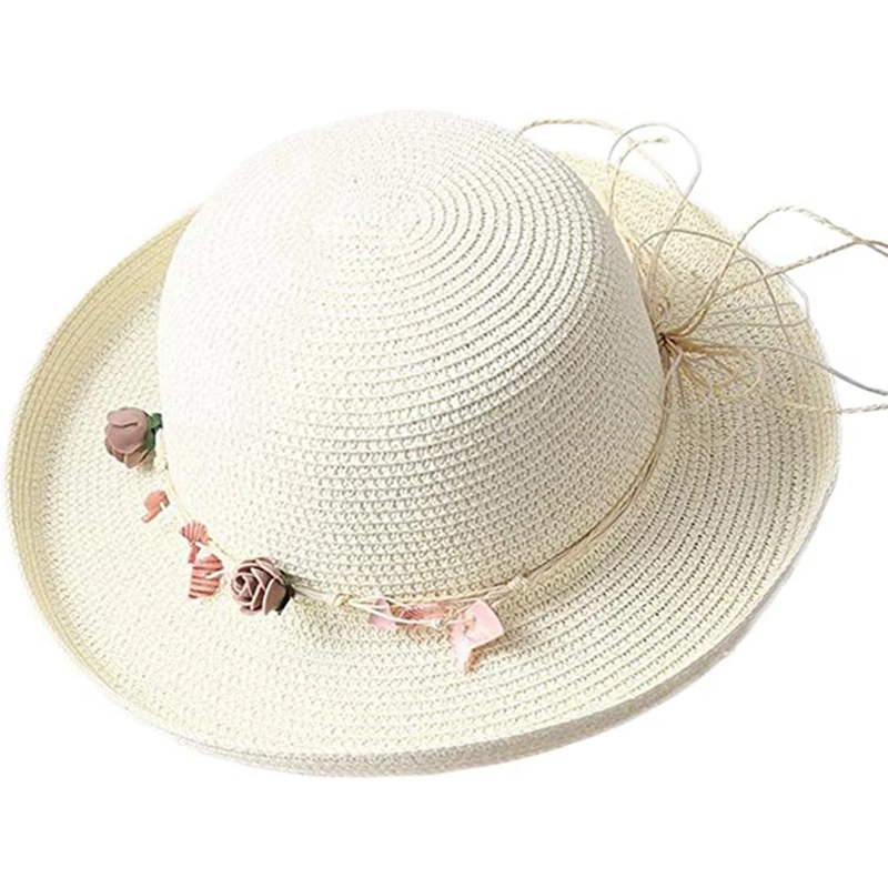 Uclio Straw Hat Beach Hat Sun Hat Summer Hat for Women Perfect for Travel Flowers
Uclio Straw Hat Beach Hat Sun Hat Summer Hat for Women Perfect for Travel Flowers