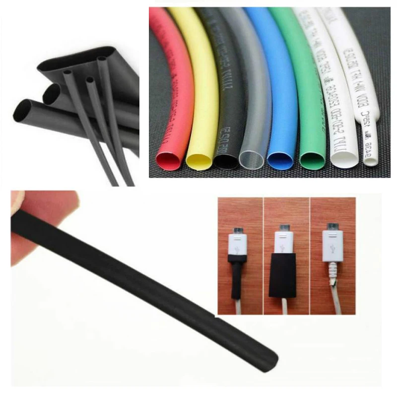 2: 1 times Heat Shrink Tube Shrinkable 25mm-90mm Tubing Sleeving Wrap Wire kits 1meter
2: 1 times Heat Shrink Tube Shrinkable 25mm-90mm Tubing Sleeving Wrap Wire kits 1meter