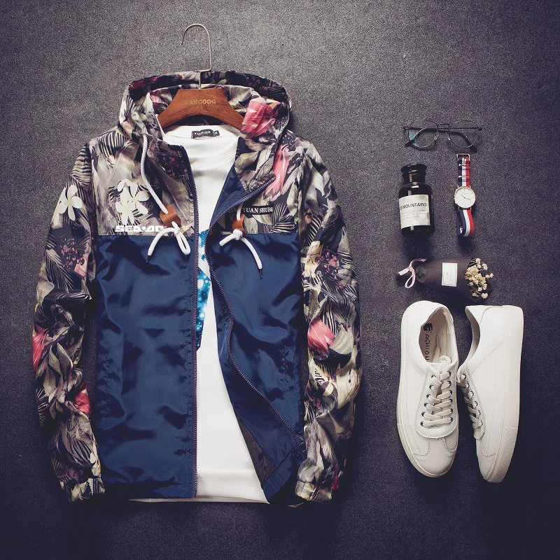 Sea Doo Seadoo Moto Men's Windbreaker Casual Slim Handsome Sports Hoodies Camouflage Patchwork Trench Coat Clothing Coats
Sea Doo Seadoo Moto Men's Windbreaker Casual Slim Handsome Sports Hoodies Camouflage Patchwork Trench Coat Clothing Coats