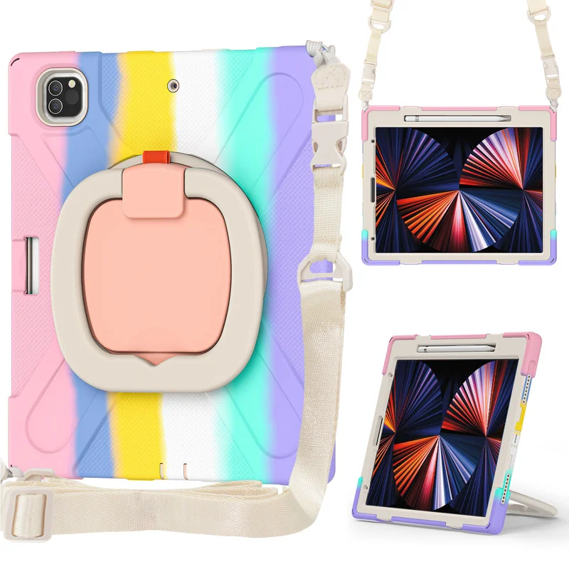 For Ipad Pro 12 9 Case 2021 Silicone PC Three-in-one Can Be Used As A Stent Protective Cover
For Ipad Pro 12 9 Case 2021 Silicone PC Three-in-one Can Be Used As A Stent Protective Cover