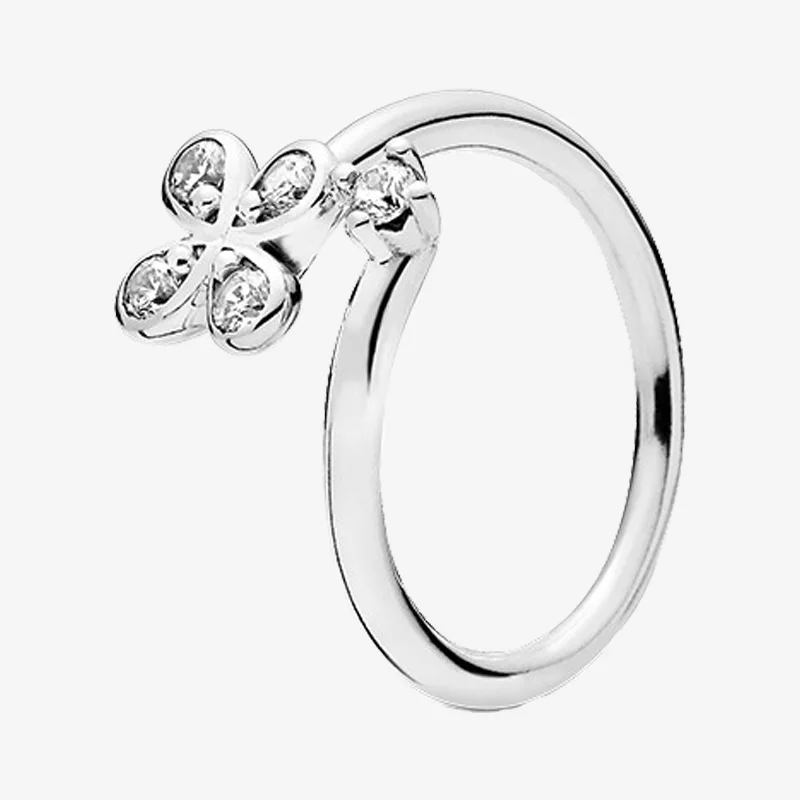 925 Sterling Silver Pan Ring Creative Lucky Clover Ring For Women Wedding Party Gift Fashion Jewelry
925 Sterling Silver Pan Ring Creative Lucky Clover Ring For Women Wedding Party Gift Fashion Jewelry