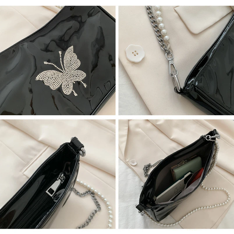 New Retro Women Shoulder Bag Butterfly Women Bag Female Messenger Bag Ladies Casual Zipper Pearl Strap Shoulder Bag Femme
New Retro Women Shoulder Bag Butterfly Women Bag Female Messenger Bag Ladies Casual Zipper Pearl Strap Shoulder Bag Femme