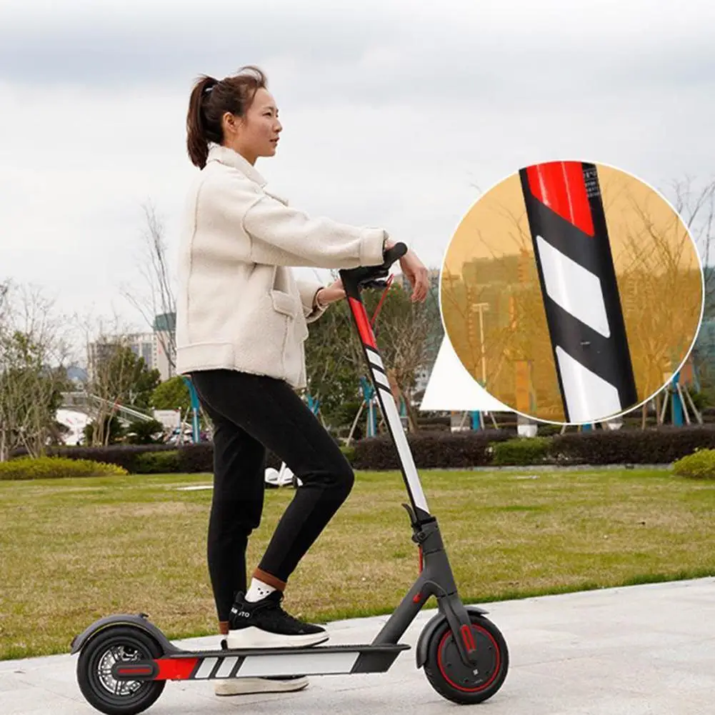 1pc Electric Scooter Parts Reflective Styling Stickers Outdoor Skateboard Electric Mijia Scooter Accessories For M36 M0K3
1pc Electric Scooter Parts Reflective Styling Stickers Outdoor Skateboard Electric Mijia Scooter Accessories For M36 M0K3