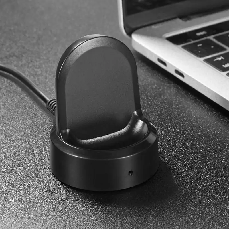 Беспроводная подставка QI для умных часов быстрая зарядка док-станция usb-кабель