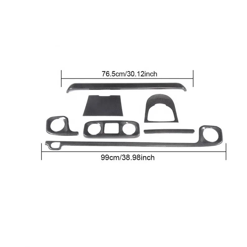 G Class Dry Carbon Fiber Car Interior Dashboard Trims for Mercedes Benz G550 G500 G63 AMG 2019
G Class Dry Carbon Fiber Car Interior Dashboard Trims for Mercedes Benz G550 G500 G63 AMG 2019